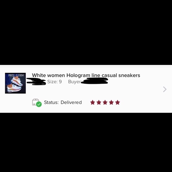 ‼️PRICE IS FIRM‼️Pink rainbow women  Holo sneaker - Picture 6 of 7